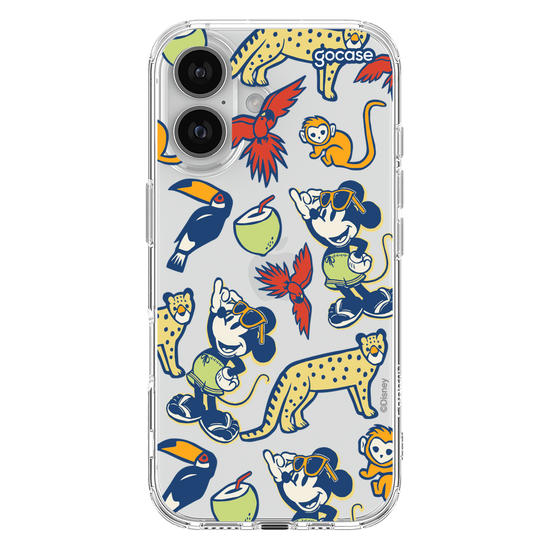 Capinha para celular  Mickey & Amigos - Mickey na Fauna Brasileira