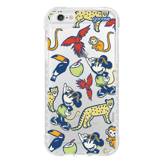 Capinha para celular  Mickey & Amigos - Mickey na Fauna Brasileira