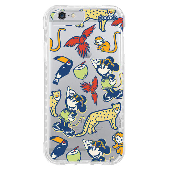 Capinha para celular  Mickey & Amigos - Mickey na Fauna Brasileira