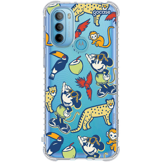 Capinha para celular  Mickey & Amigos - Mickey na Fauna Brasileira