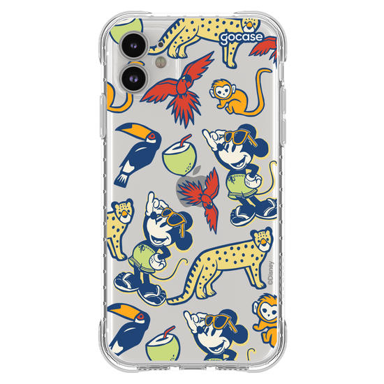 Capinha para celular  Mickey & Amigos - Mickey na Fauna Brasileira