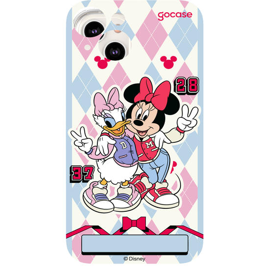 Capinha para celular  Minnie e Margarida