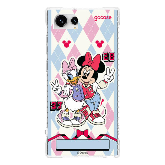 Capinha para celular  Minnie e Margarida