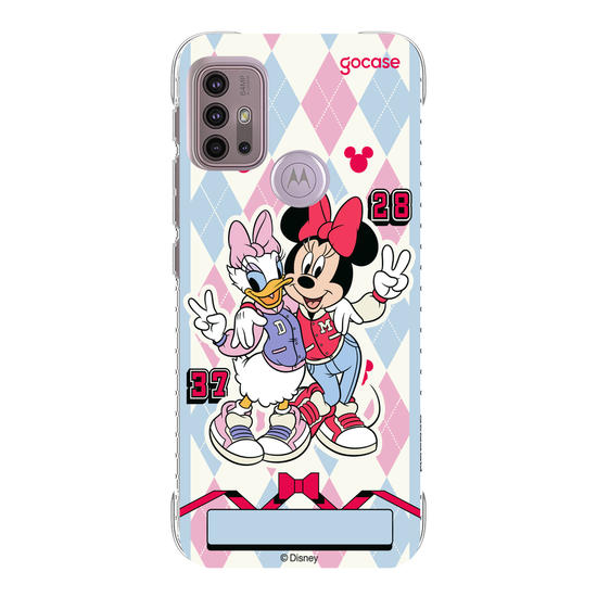 Capinha para celular  Minnie e Margarida