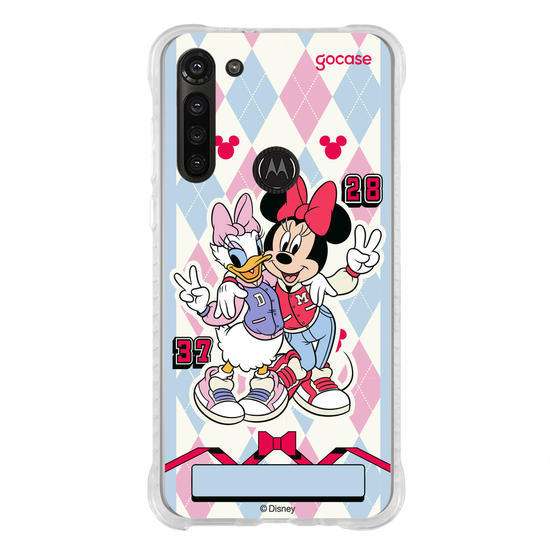 Capinha para celular  Minnie e Margarida