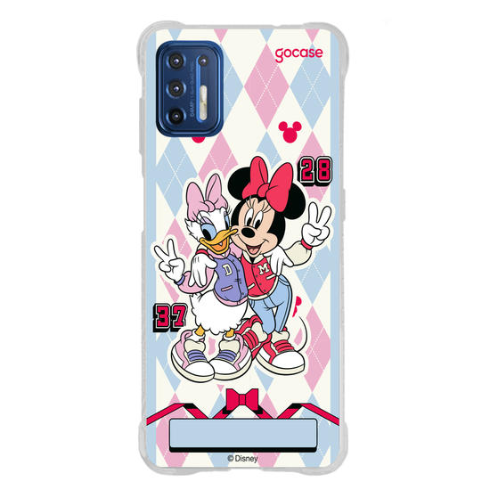 Capinha para celular  Minnie e Margarida