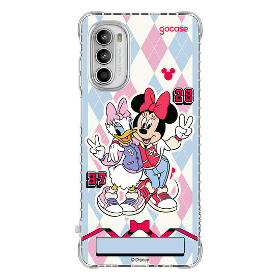Capinha para celular  Minnie e Margarida