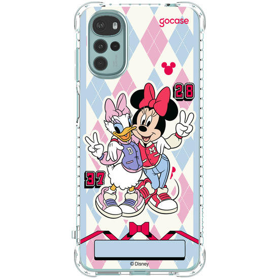 Capinha para celular  Minnie e Margarida