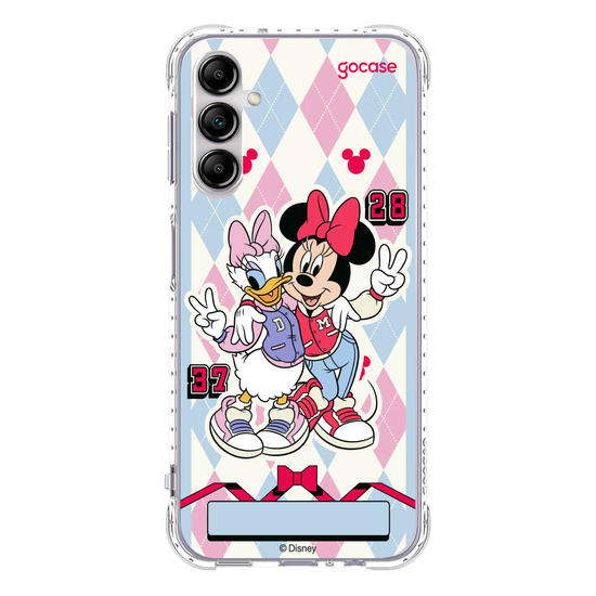 Capinha para celular  Minnie e Margarida