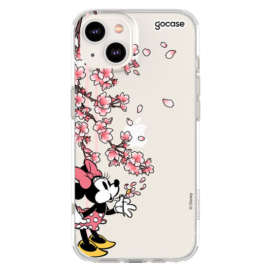 Capinha para celular Mickey & Amigos - Minnie Inicial Cerejeira