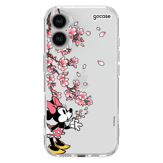 Capinha para celular Mickey & Amigos - Minnie Inicial Cerejeira