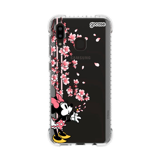 Capinha para celular Mickey & Amigos - Minnie Inicial Cerejeira