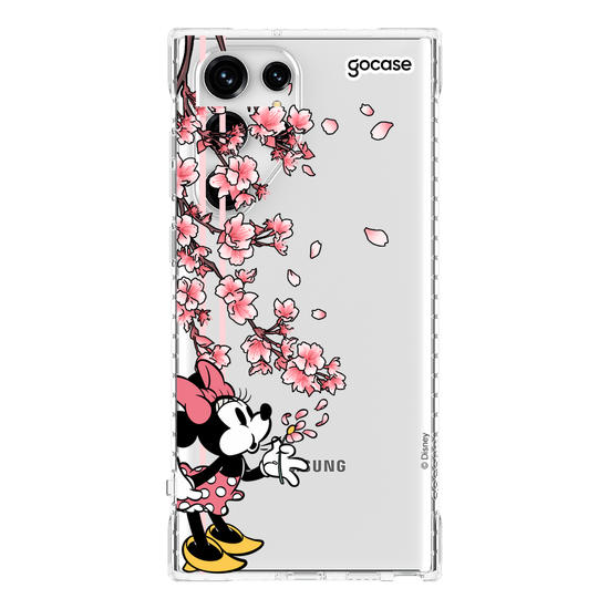 Capinha para celular Mickey & Amigos - Minnie Inicial Cerejeira