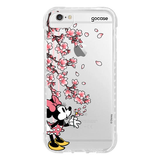 Capinha para celular Mickey & Amigos - Minnie Inicial Cerejeira