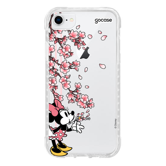 Capinha para celular Mickey & Amigos - Minnie Inicial Cerejeira