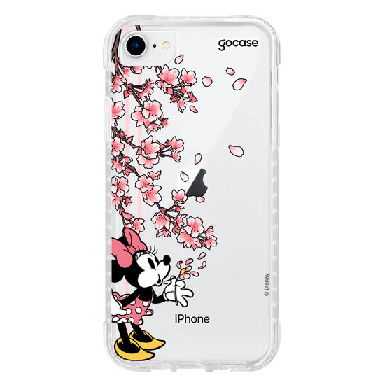 Capinha para celular Mickey & Amigos - Minnie Inicial Cerejeira
