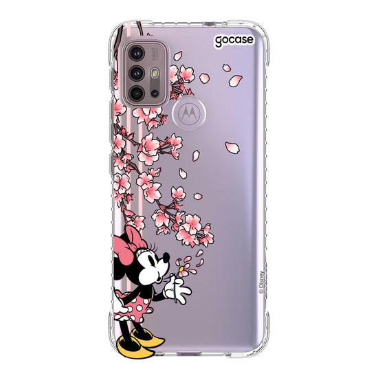 Capinha para celular Mickey & Amigos - Minnie Inicial Cerejeira