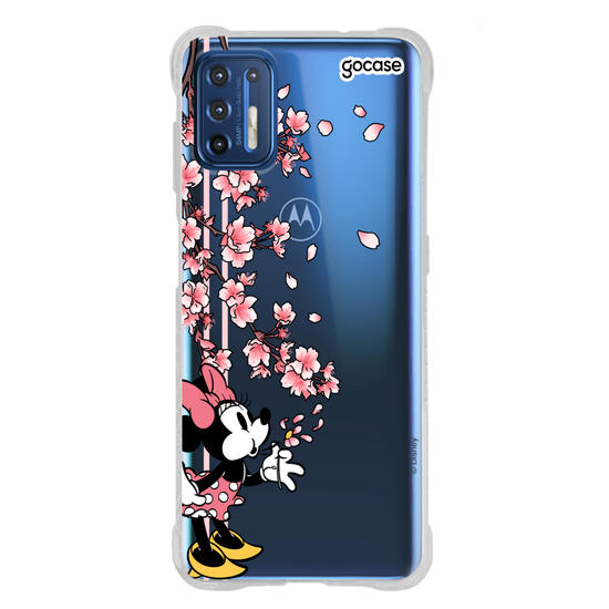 Capinha para celular Mickey & Amigos - Minnie Inicial Cerejeira