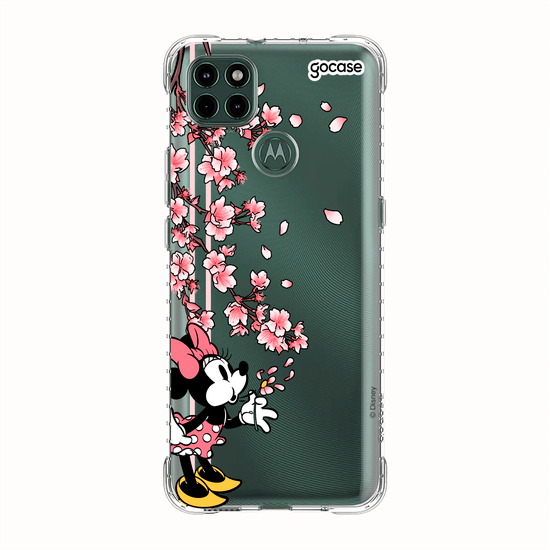 Capinha para celular Mickey & Amigos - Minnie Inicial Cerejeira