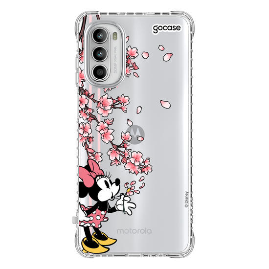 Capinha para celular Mickey & Amigos - Minnie Inicial Cerejeira