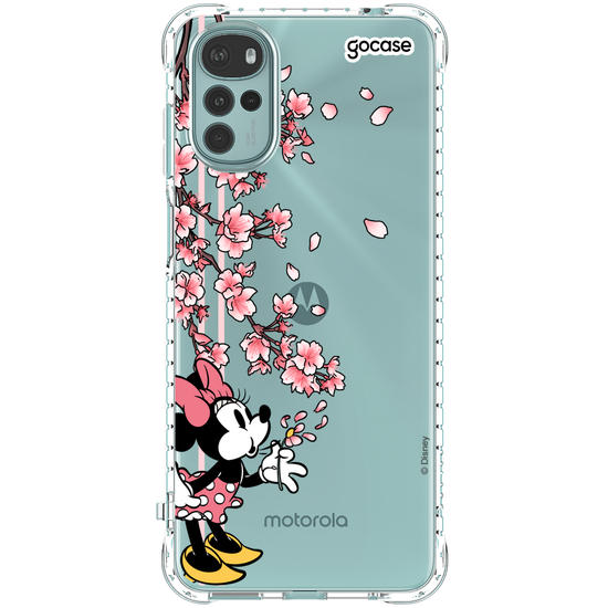 Capinha para celular Mickey & Amigos - Minnie Inicial Cerejeira