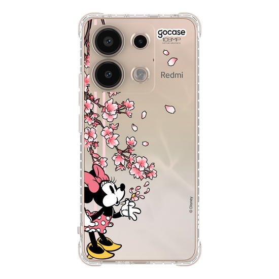 Capinha para celular Mickey & Amigos - Minnie Inicial Cerejeira