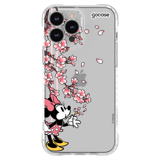Capinha para celular Mickey & Amigos - Minnie Inicial Cerejeira