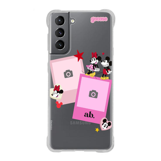 Capinha para celular  Michey & Minnie - Polaroid