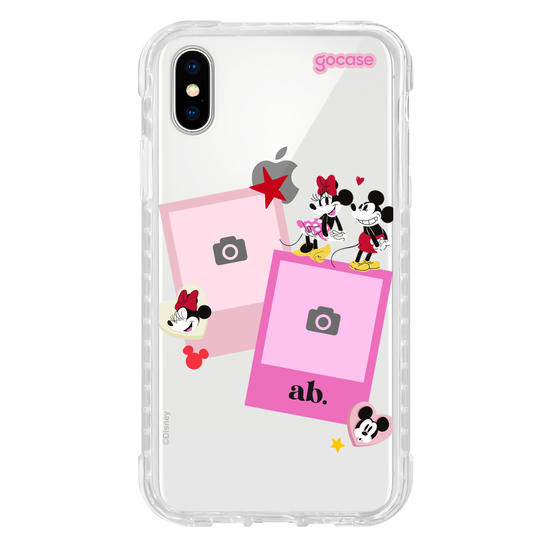 Capinha para celular  Michey & Minnie - Polaroid