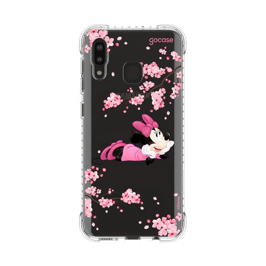 Capinha para celular  Minnie Mouse - Delicate Bloom