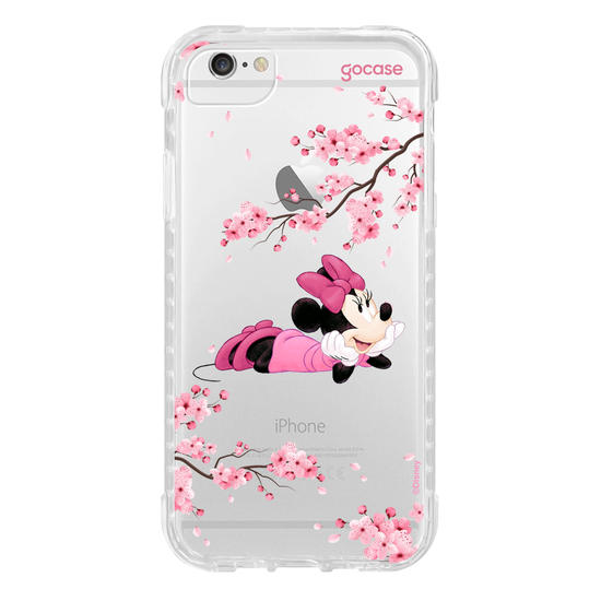 Capinha para celular  Minnie Mouse - Delicate Bloom