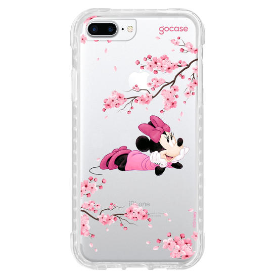 Capinha para celular  Minnie Mouse - Delicate Bloom