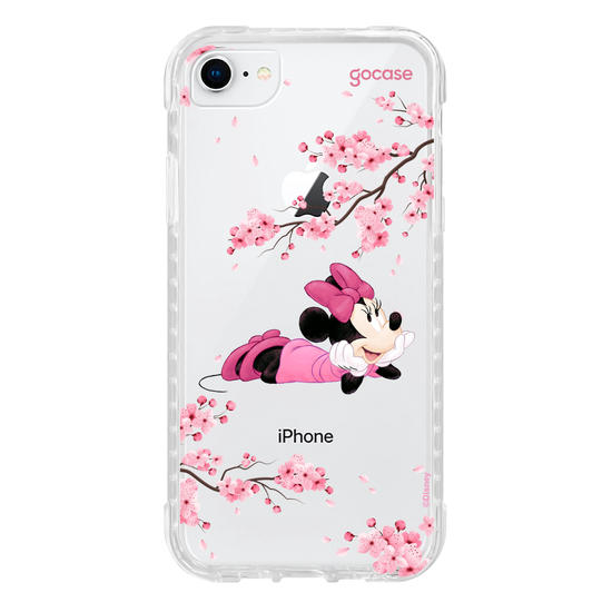 Capinha para celular  Minnie Mouse - Delicate Bloom