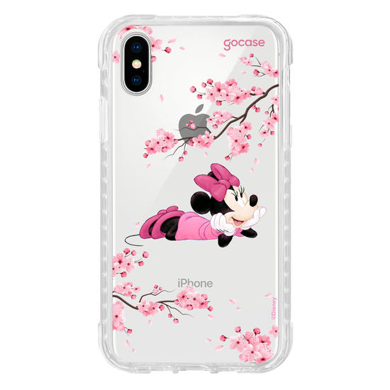 Capinha para celular  Minnie Mouse - Delicate Bloom