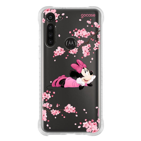 Capinha para celular  Minnie Mouse - Delicate Bloom
