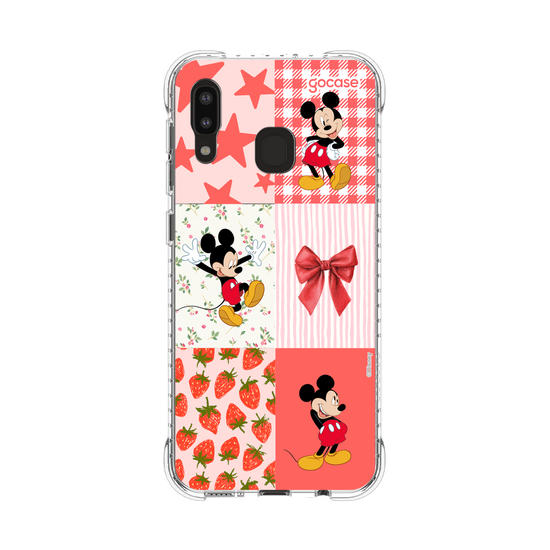 Capinha para celular  Mickey Mouse - Colagem Cute Red