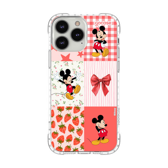 Capinha para celular  Mickey Mouse - Colagem Cute Red