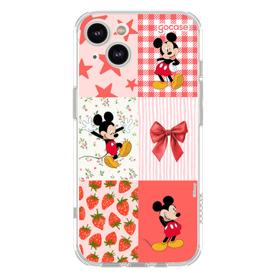  Mickey Mouse - Colagem Cute Red