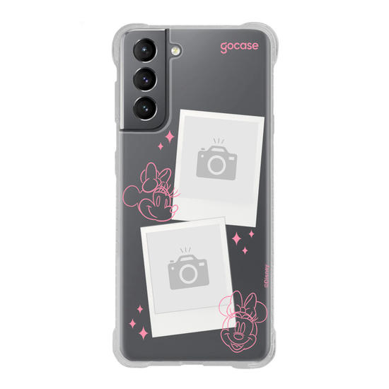 Capinha para celular  Minnie Mouse - Polaroid Line
