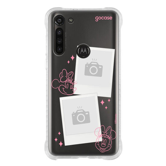 Capinha para celular  Minnie Mouse - Polaroid Line