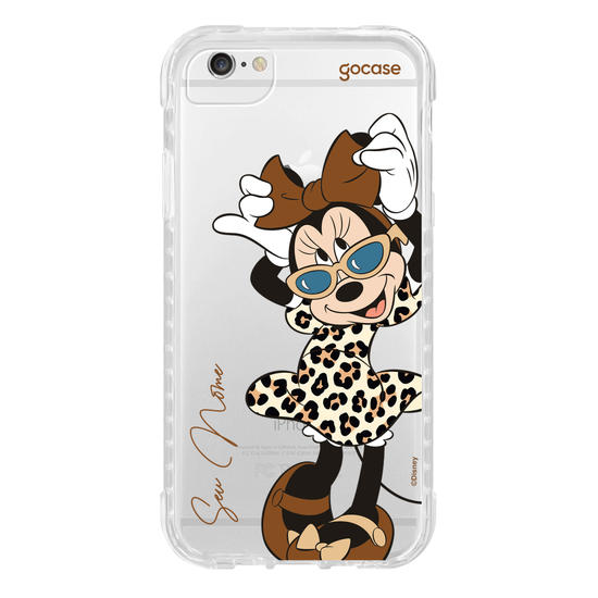 Capinha para celular  Minnie Mouse - Fashion Animal Print