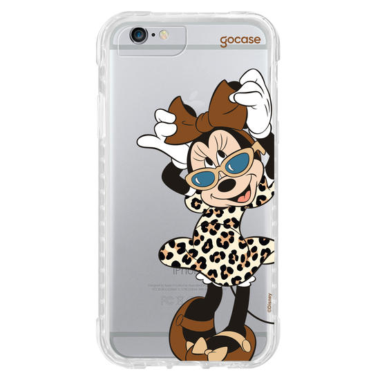 Capinha para celular  Minnie Mouse - Fashion Animal Print