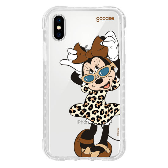 Capinha para celular  Minnie Mouse - Fashion Animal Print