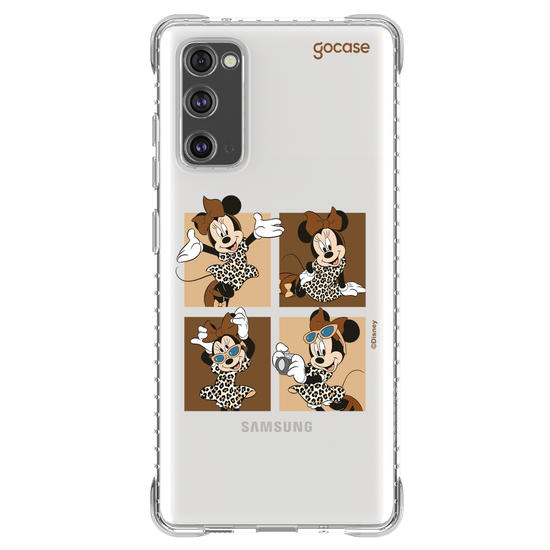  Minnie Mouse - Quarteto Animal Print