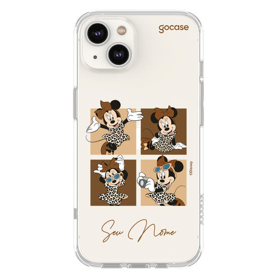  Minnie Mouse - Quarteto Animal Print