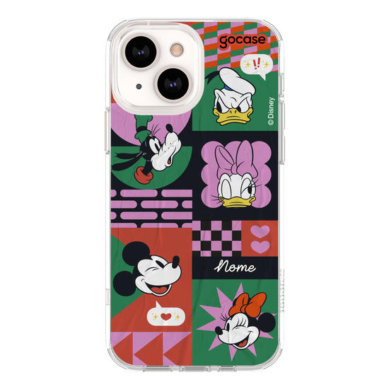 Capinha para celular Mickey & Amigos - Colagem