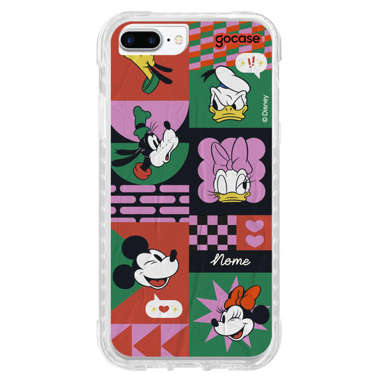 Capinha para celular Mickey & Amigos - Colagem