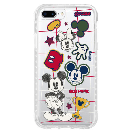 Capinha para celular Mickey & Amigos - Stickers High School