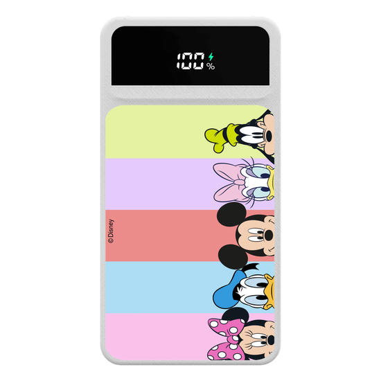 Carregador Portátil Turbo 10000mah - Mickey e Seus Amigos - Paleta