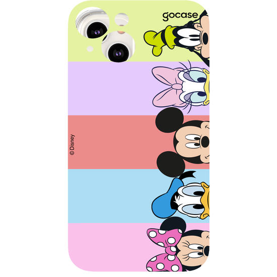 Capinha para celular Mickey & Amigos - Paleta